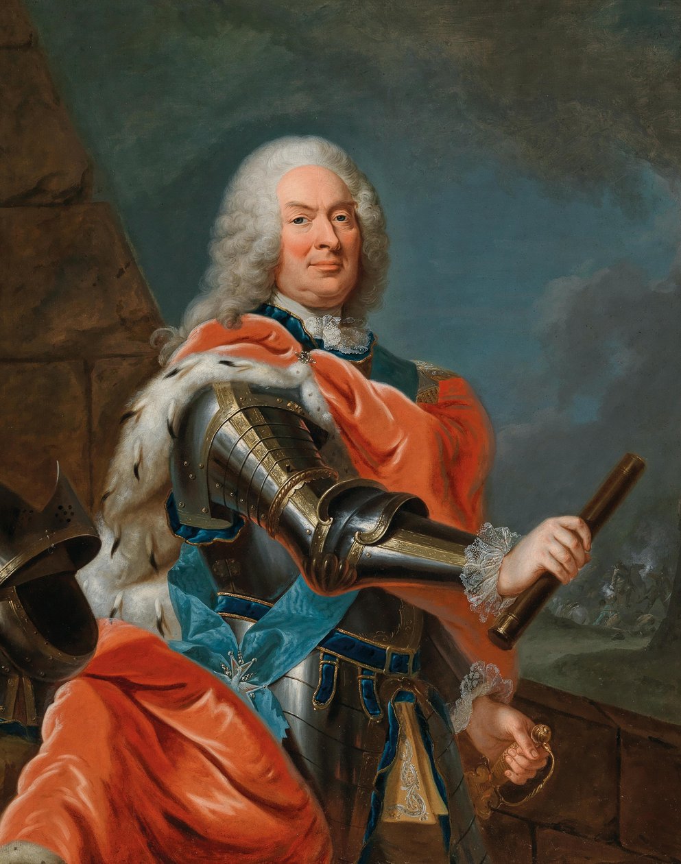 Portrait of William VIII, Landgrave of Hesse-Kassel by Johann Heinrich Tischbein the Elder