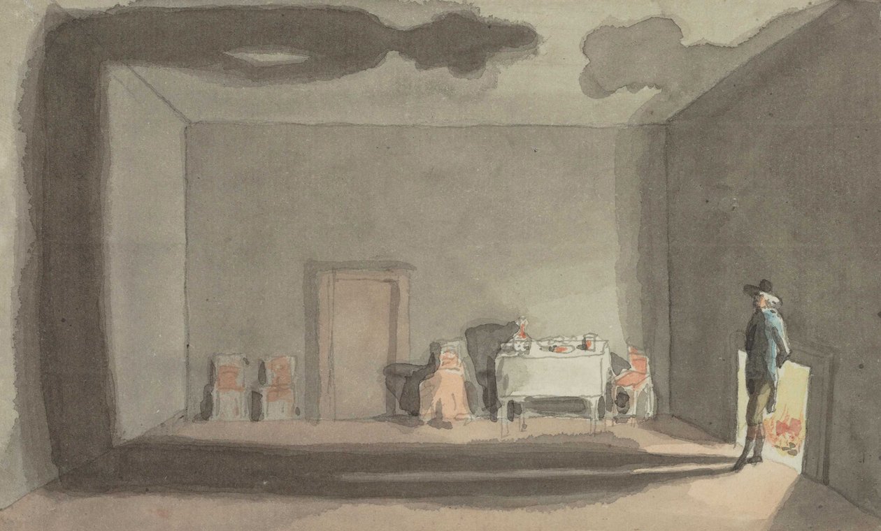 The Long Shadow by Johann Heinrich Wilhelm Tischbein