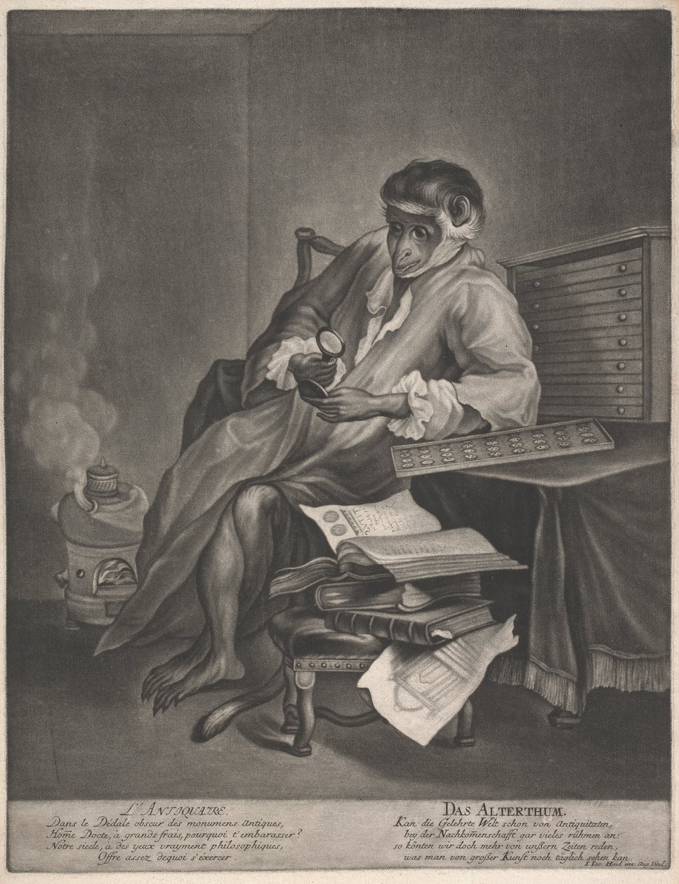 The Antiquarian by Johann Jacobus Haid