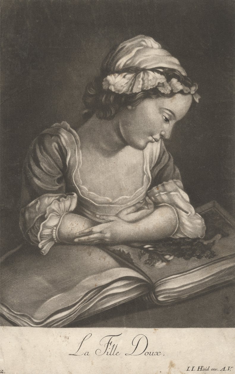 The Sweet Girl by Johann Jacobus Haid
