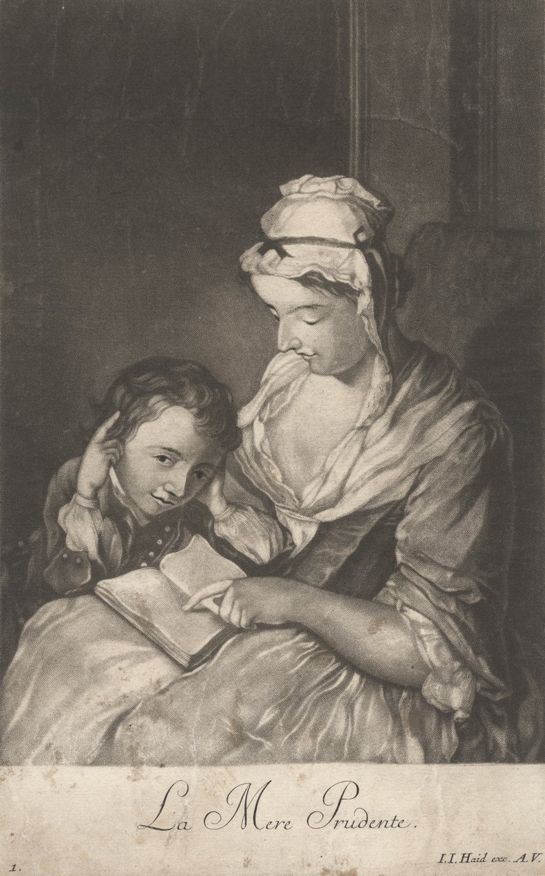 The Prudent Mother by Johann Jacobus Haid