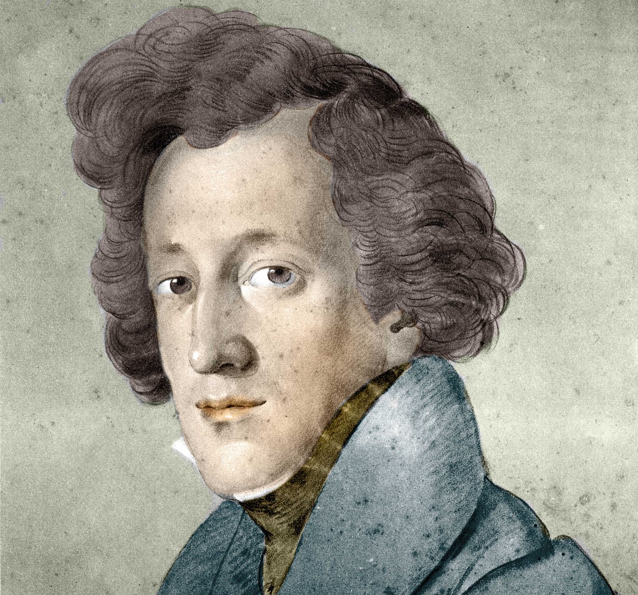 Portrait of Felix Mendelssohn Bartholdy by Johann Joseph Schmeller