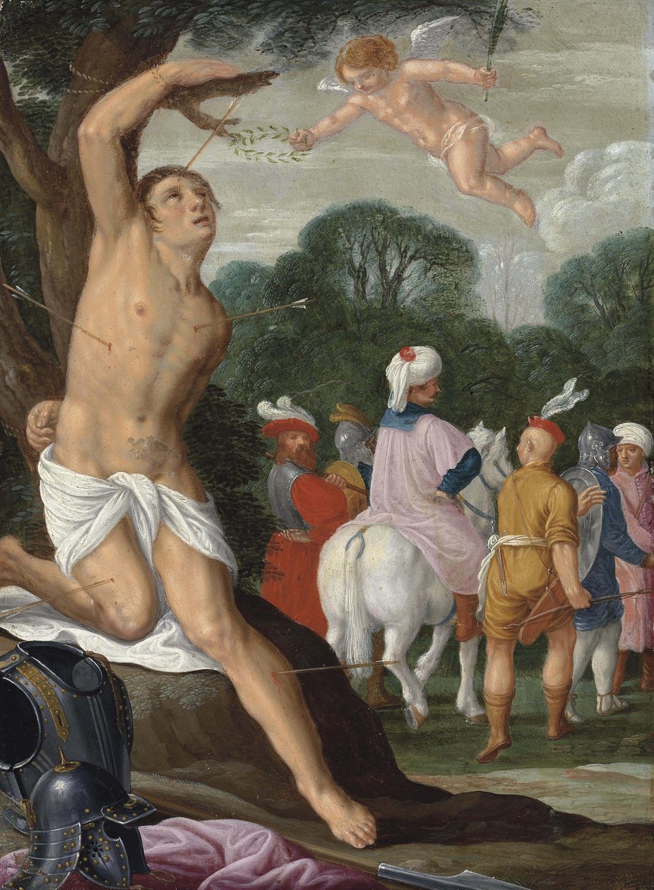 The Martyrdom of Saint Sebastian by Johann König