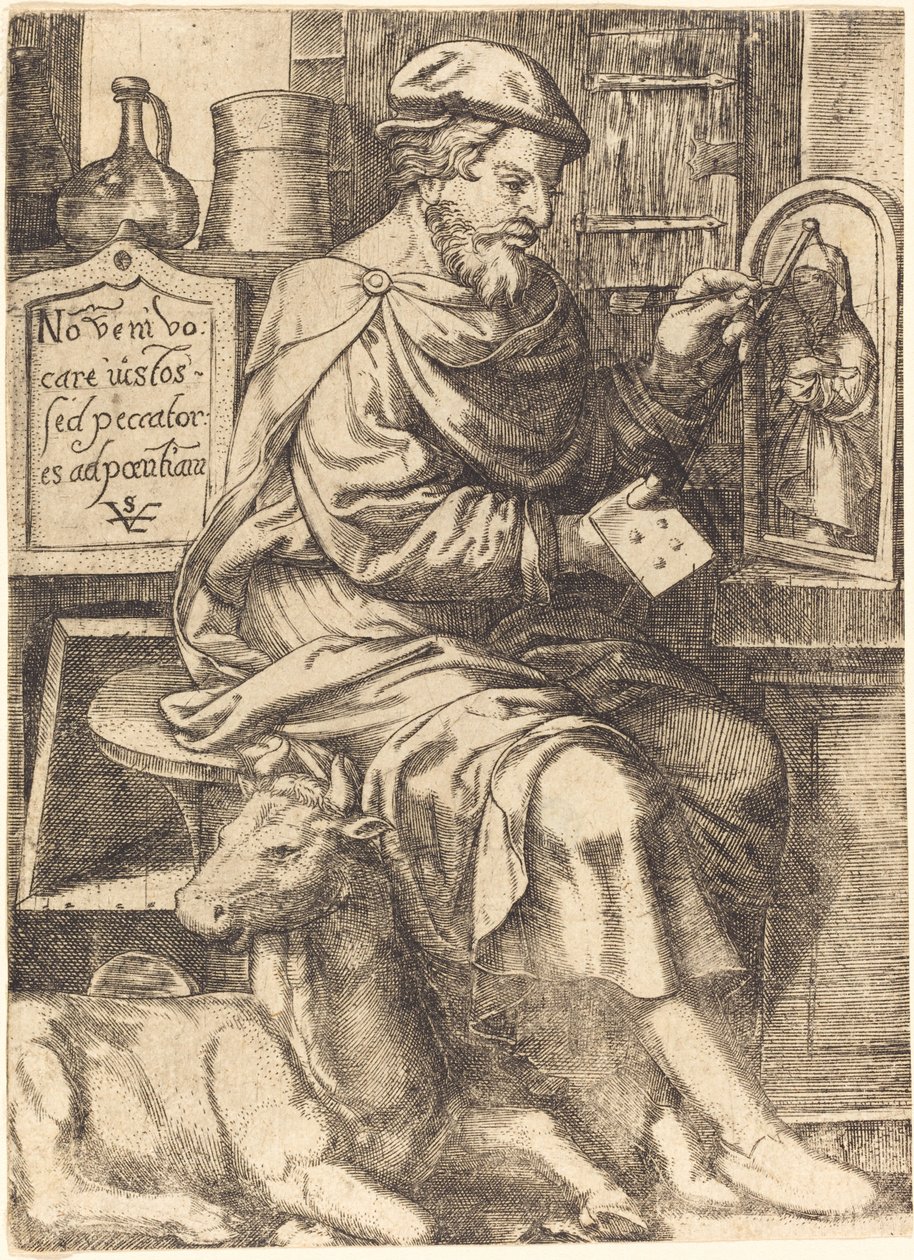 Saint Luke by Johann Ladenspelder
