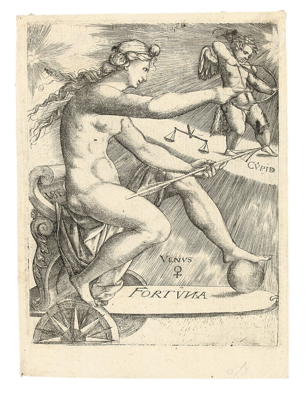 Venus, from: The Seven Planets by Johann Ladenspelder