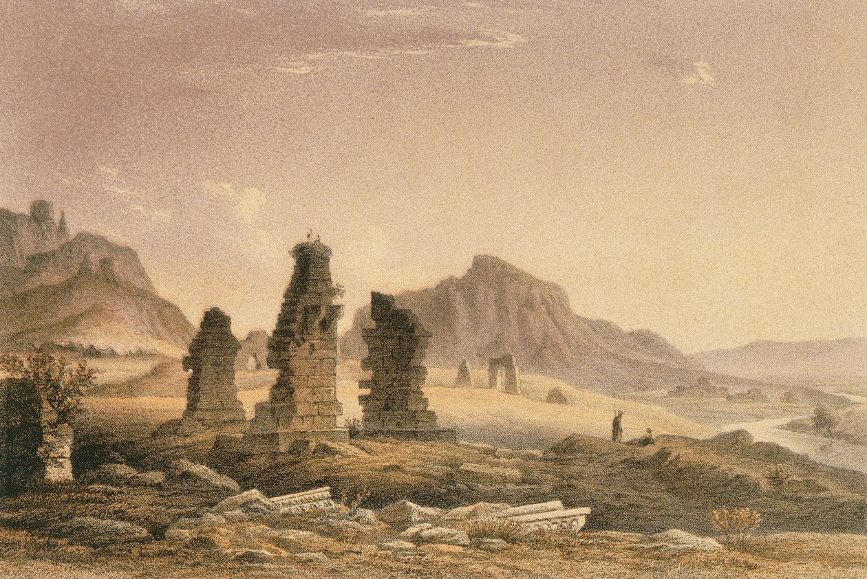 Environs of Sardis by Johann Martin Bernatz