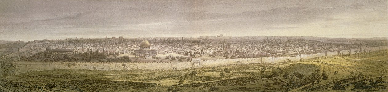 Jerusalem by Johann Martin Bernatz