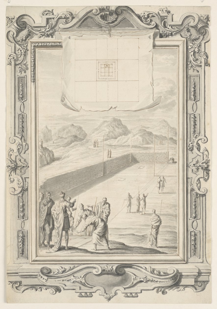 Study for the First Plan of Solomon