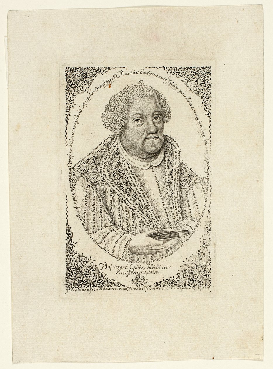 Martin Luther by Johann Michael Puchler