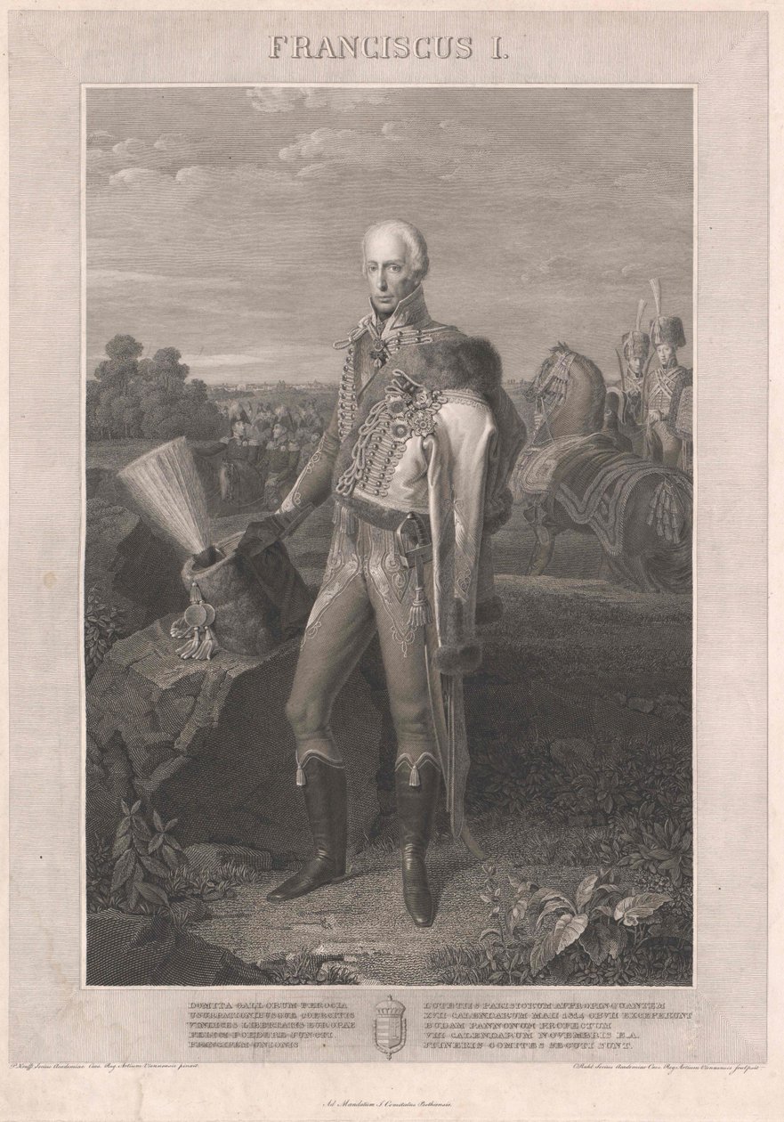 Holy Roman Emperor Francis II by Johann Peter Krafft
