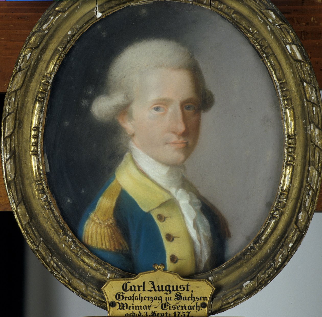Carl August, the Grand Duke of Saxe-Weimar-Eisenach by Johann Philipp Bach