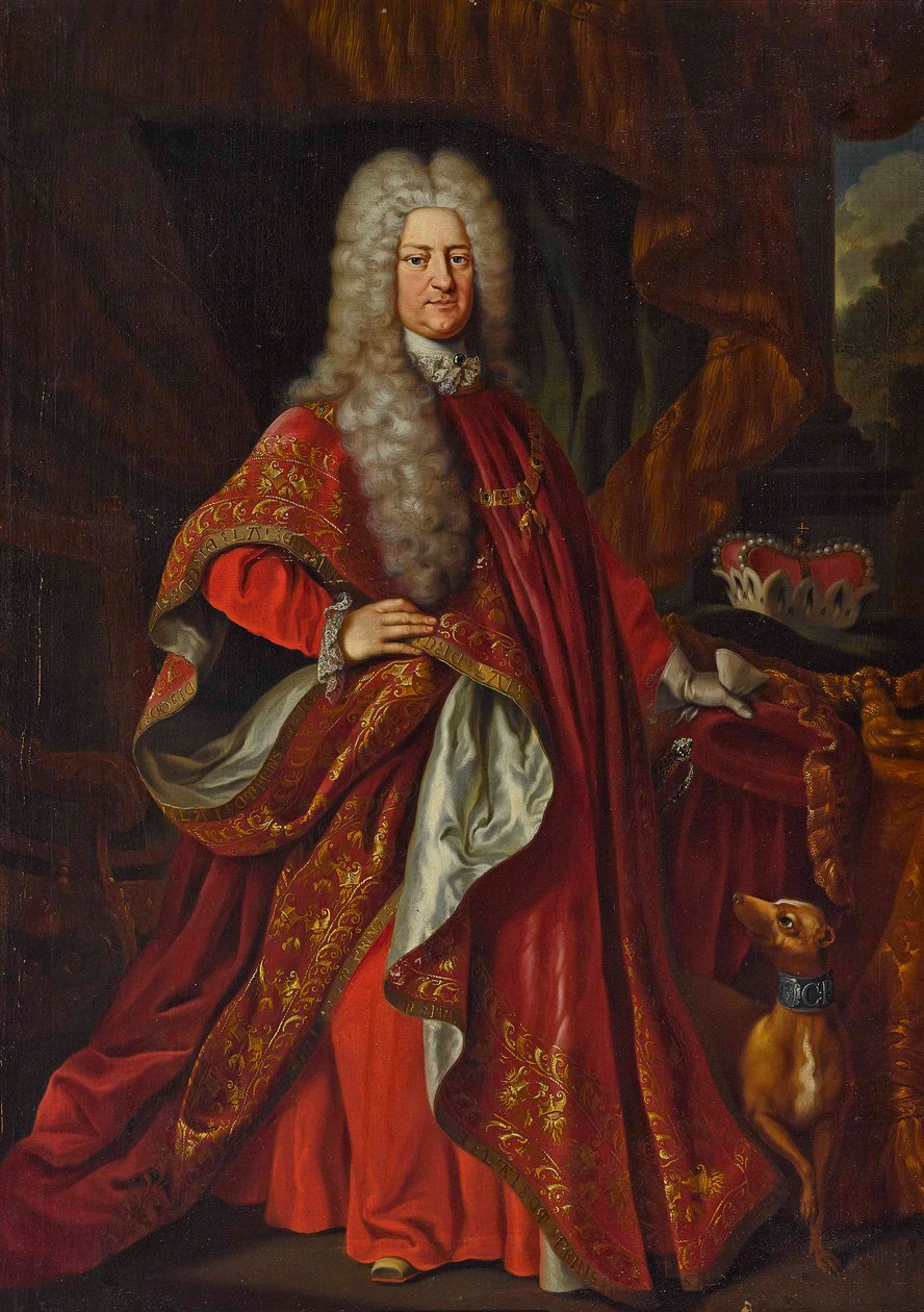 Portrait of Count Charles III Philip, Elector Palatine by Johann Philipp von der Schlichten
