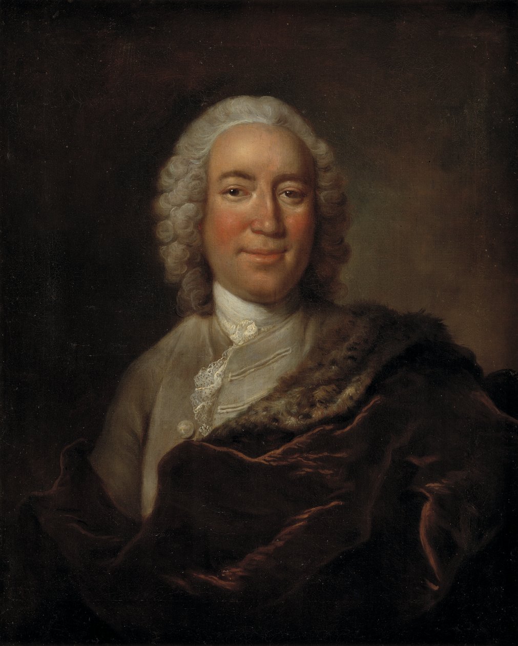 Gerhard Morell, Curator of the Royal Danish Kunstkammer by Johann Salomon (after) Wahl