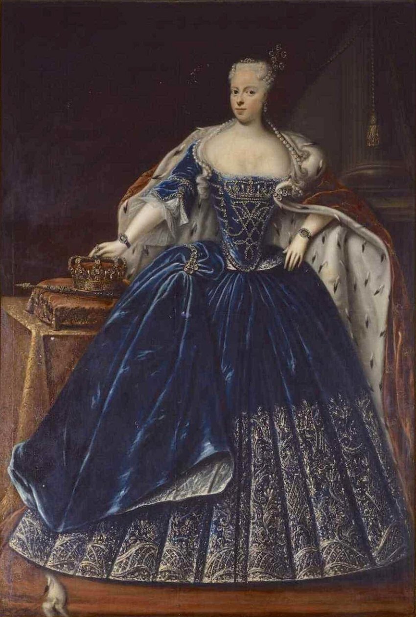 Anna Sophie Reventlow by Johann Salomon Wahl