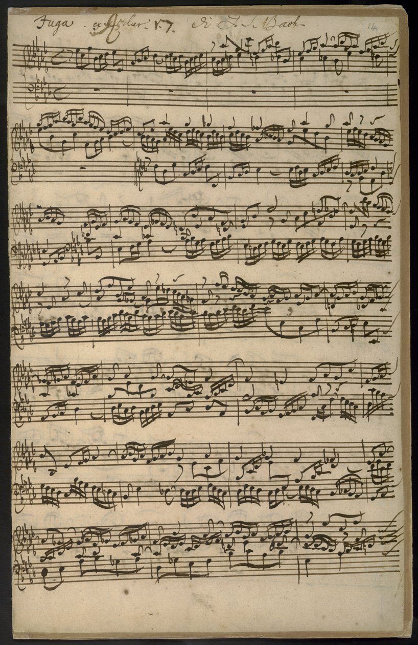 Prelude 17 and Fugue, from 
