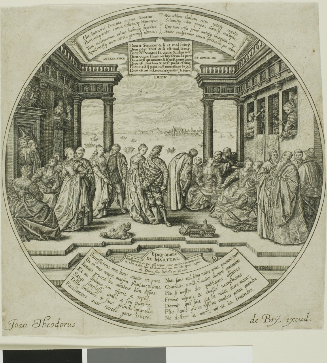 The Venetian Wedding by Johann Theodor de Bry