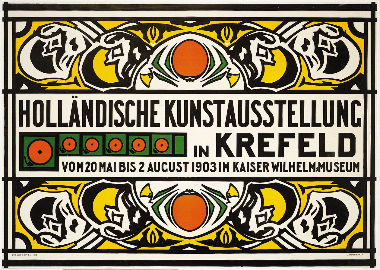Hollandische Kunstausstellung, 1903 by Johan Thorn Prikker