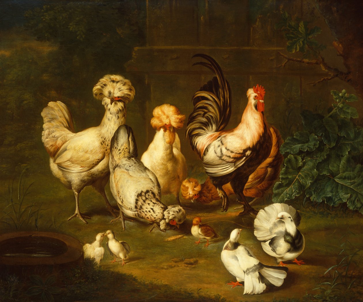 Poultry in a Landscape by Johann Wenzel Peter