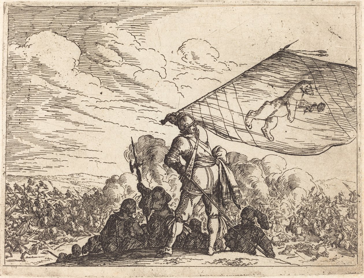 Caprices of Various Battles by Johann Wilhelm Baur