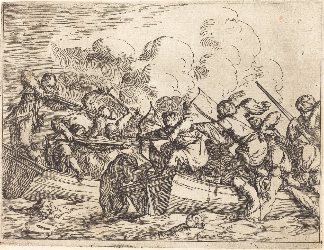 Caprices of Various Battles by Johann Wilhelm Baur