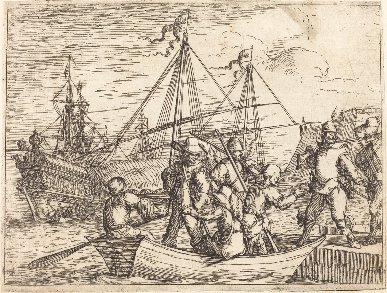 Caprices of Various Battles by Johann Wilhelm Baur