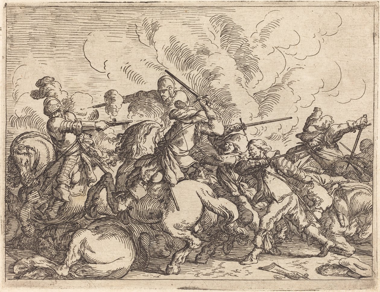 Capricci di varie battaglie, 1635 by Johann Wilhelm Baur