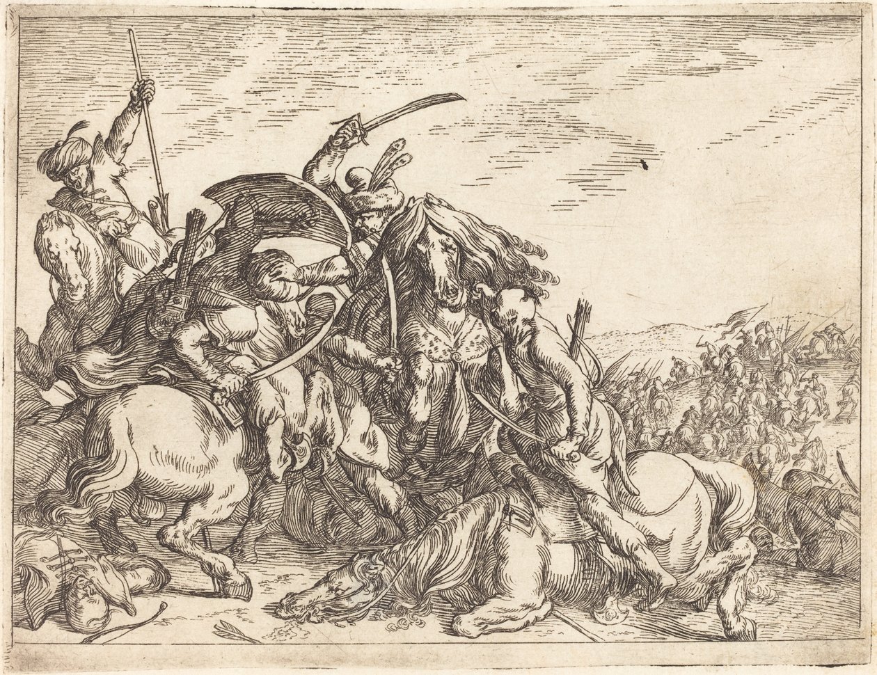 Capricci di Varie Battaglie, 1635 by Johann Wilhelm Baur