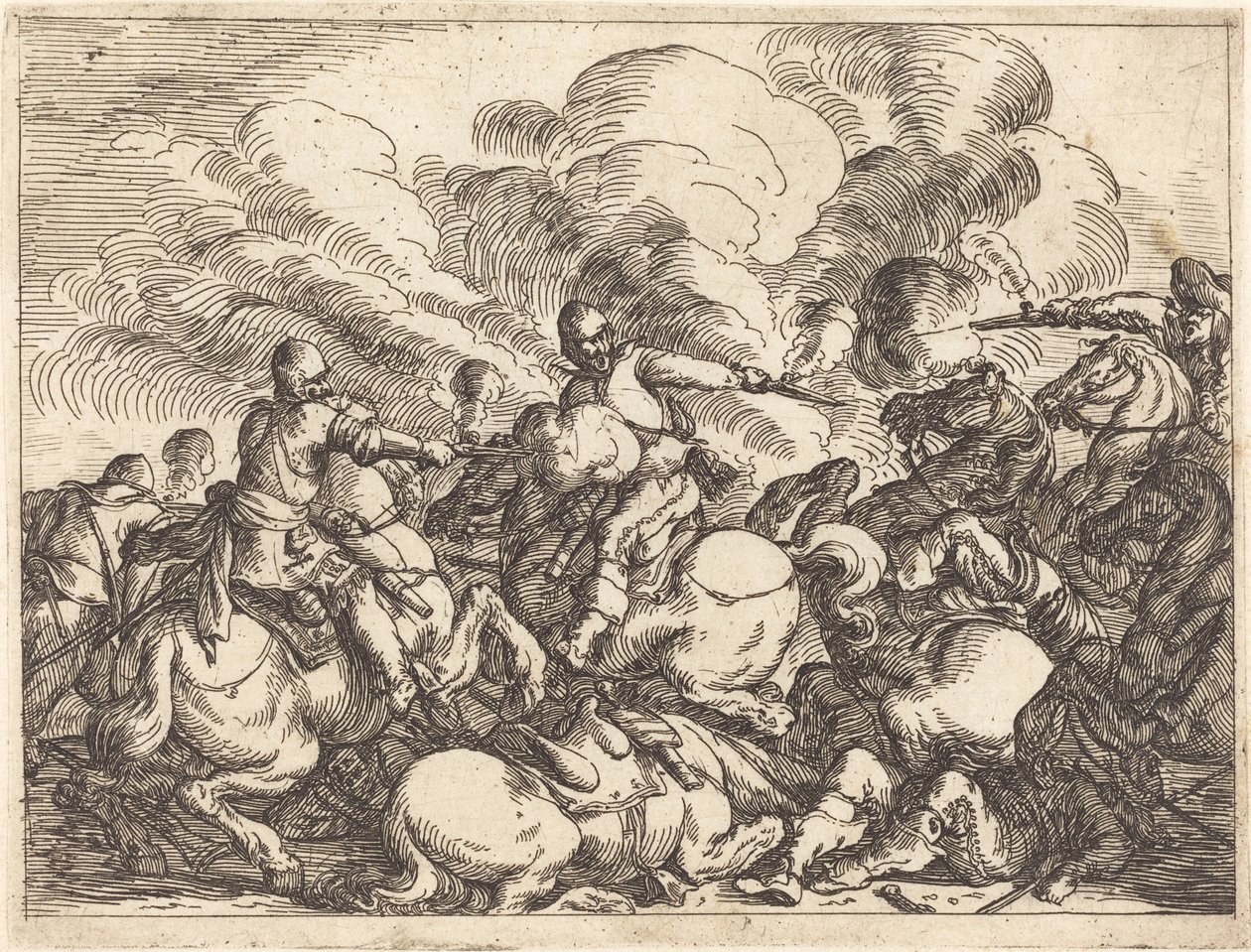 Caprices of Various Battles, 1635 by Johann Wilhelm Baur