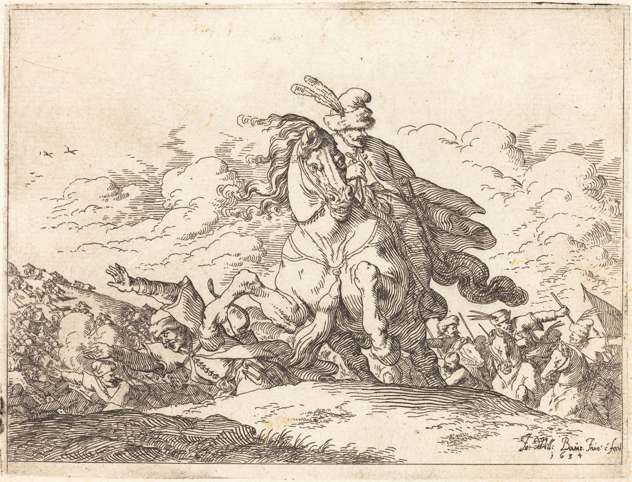 Capricci di varie battaglie by Johann Wilhelm Baur