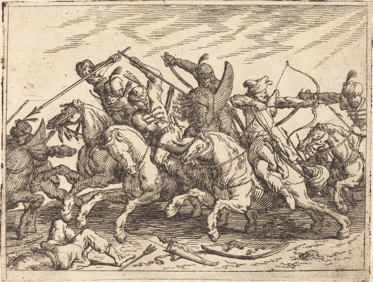 Capricci di varie battaglie, 1635 by Johann Wilhelm Baur