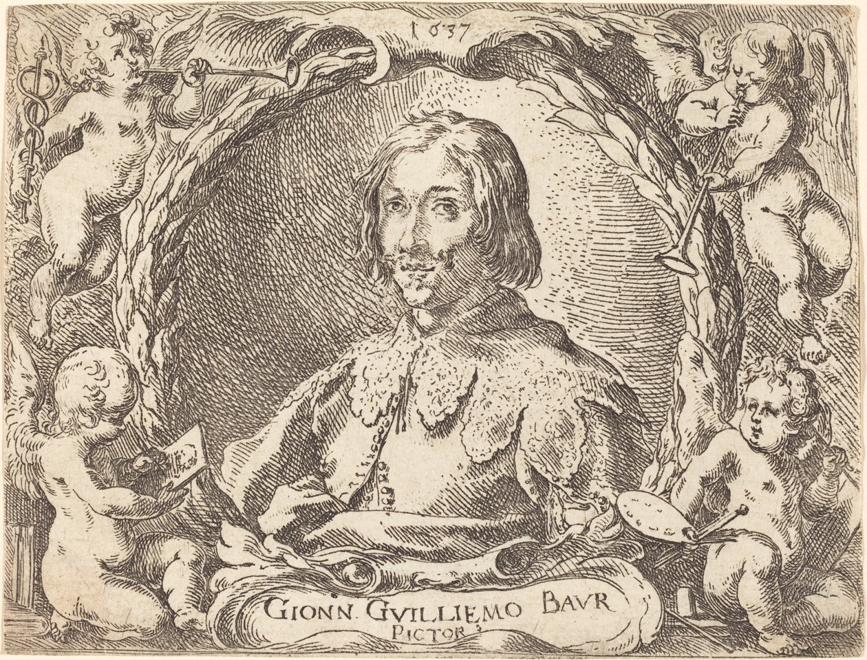 Capricci di varie battaglie Frontispiece, 1635 by Johann Wilhelm Baur