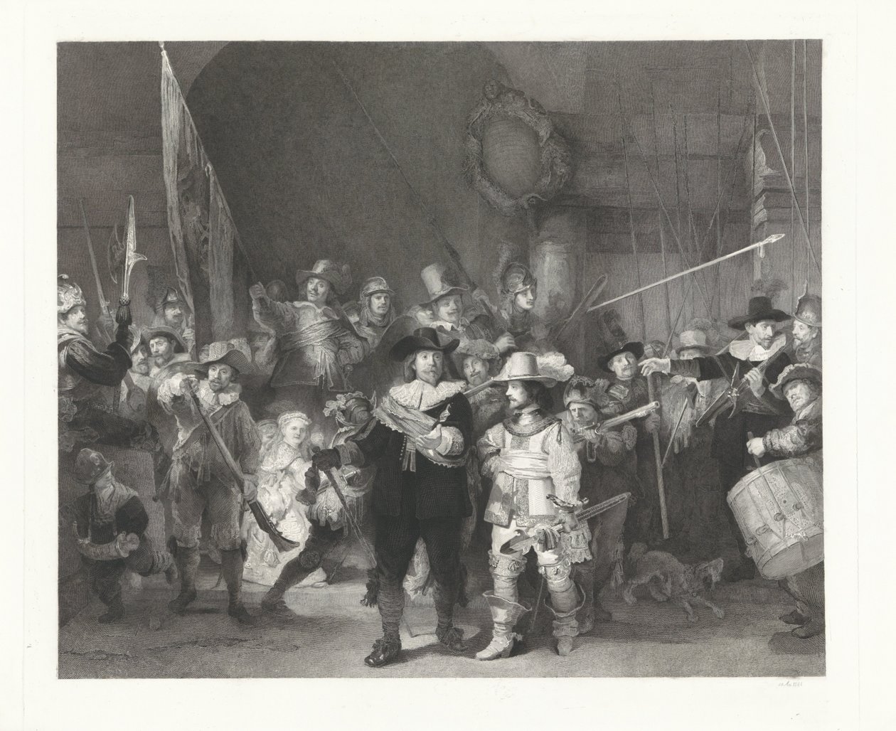 The Night Watch by Johann Wilhelm Kaiser (I)