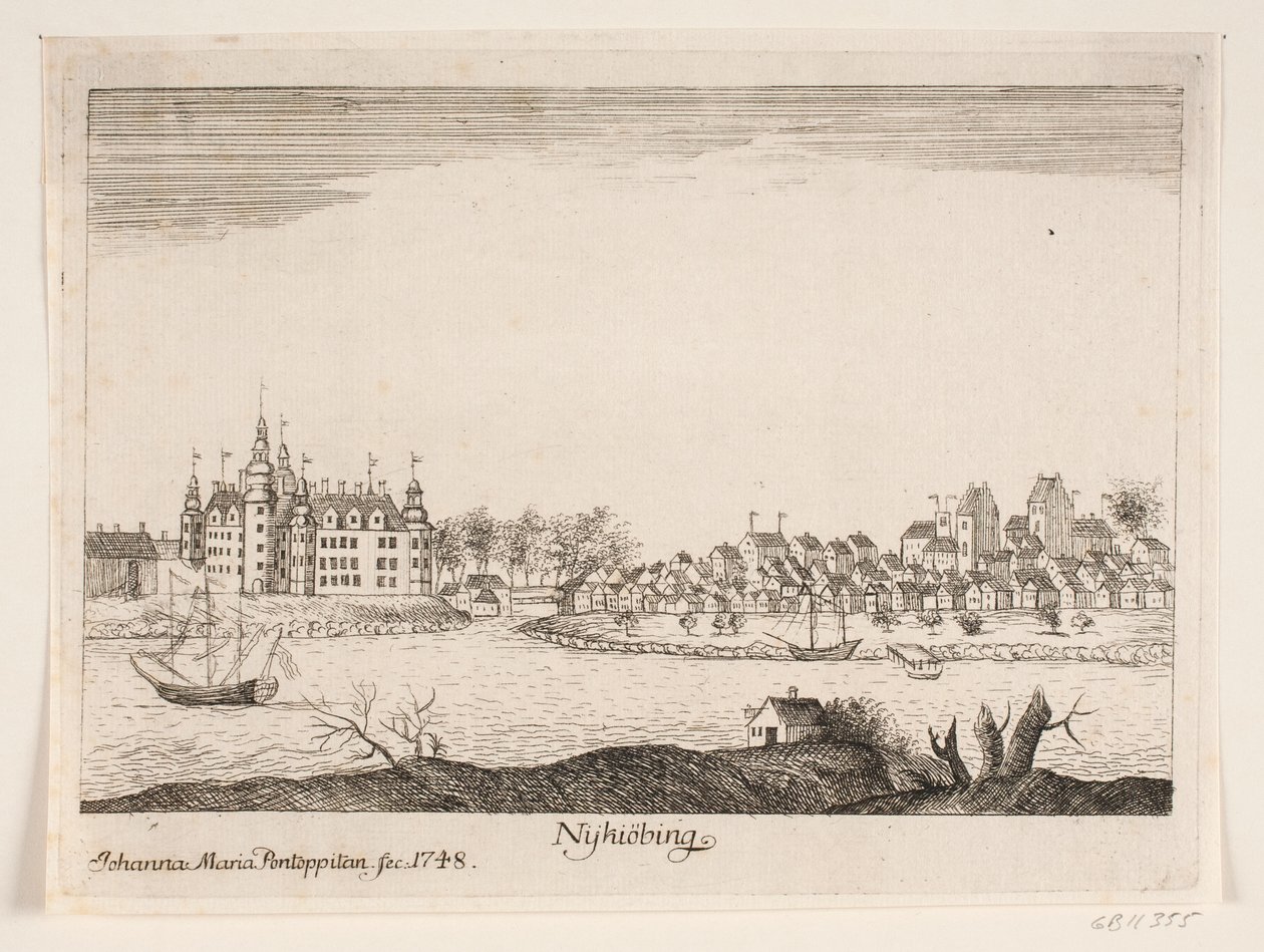 Nykøbing Castle, Falster by Johanna Maria Pontoppidan