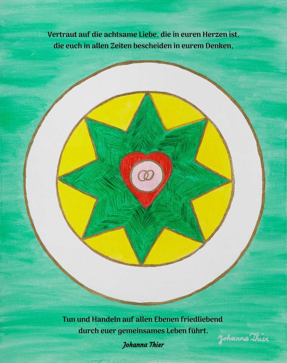 Rosentaler Wedding Star by Johanna Thier