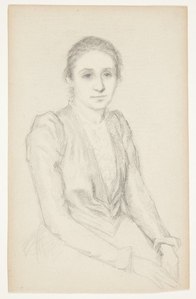 Portrait of Susette Holten by Johanne Krebs