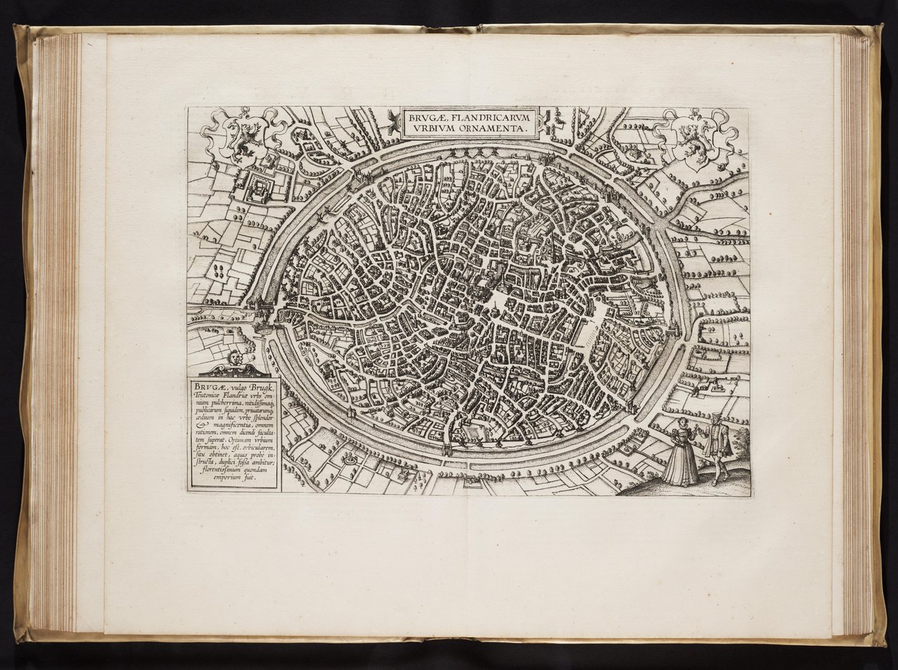 City Books of the World by Johannes Janssonius 1657 by Johannes Janssonius Waasbergen