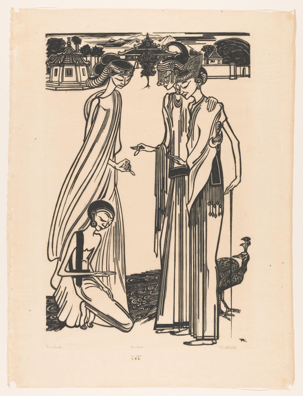 The Alms by Johannes Frederik Engelbert ten Klooster (signed by artist)
