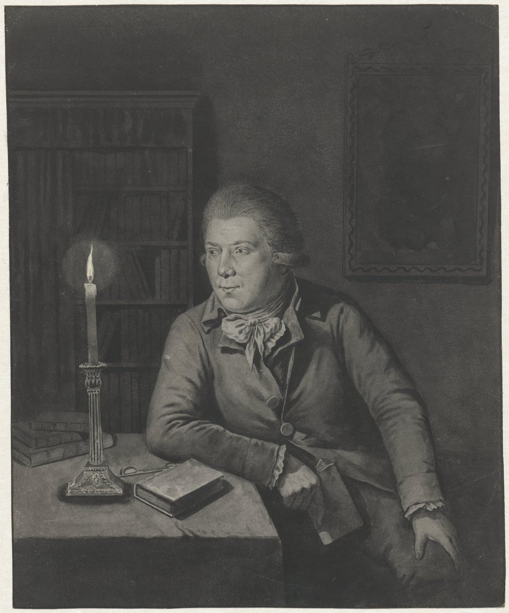 Self-Portrait of Johannes Janson by Johannes Janson