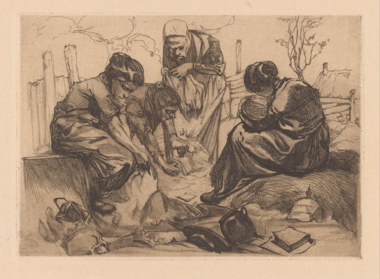 Mourning Women by Johannes Josephus Aarts