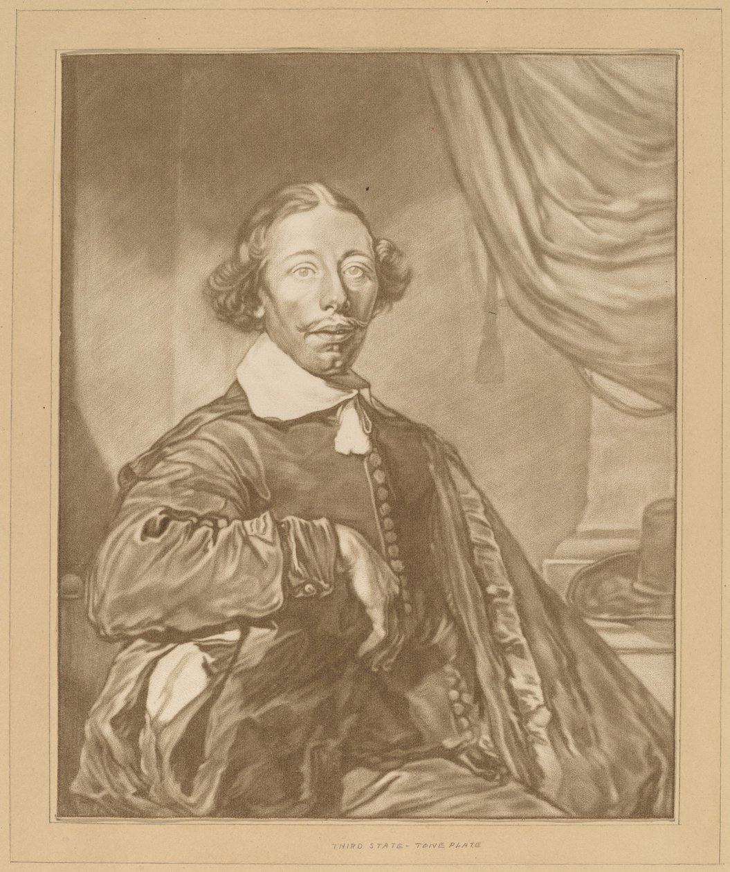 Portrait of a Seated Man by Johannes Kornlein