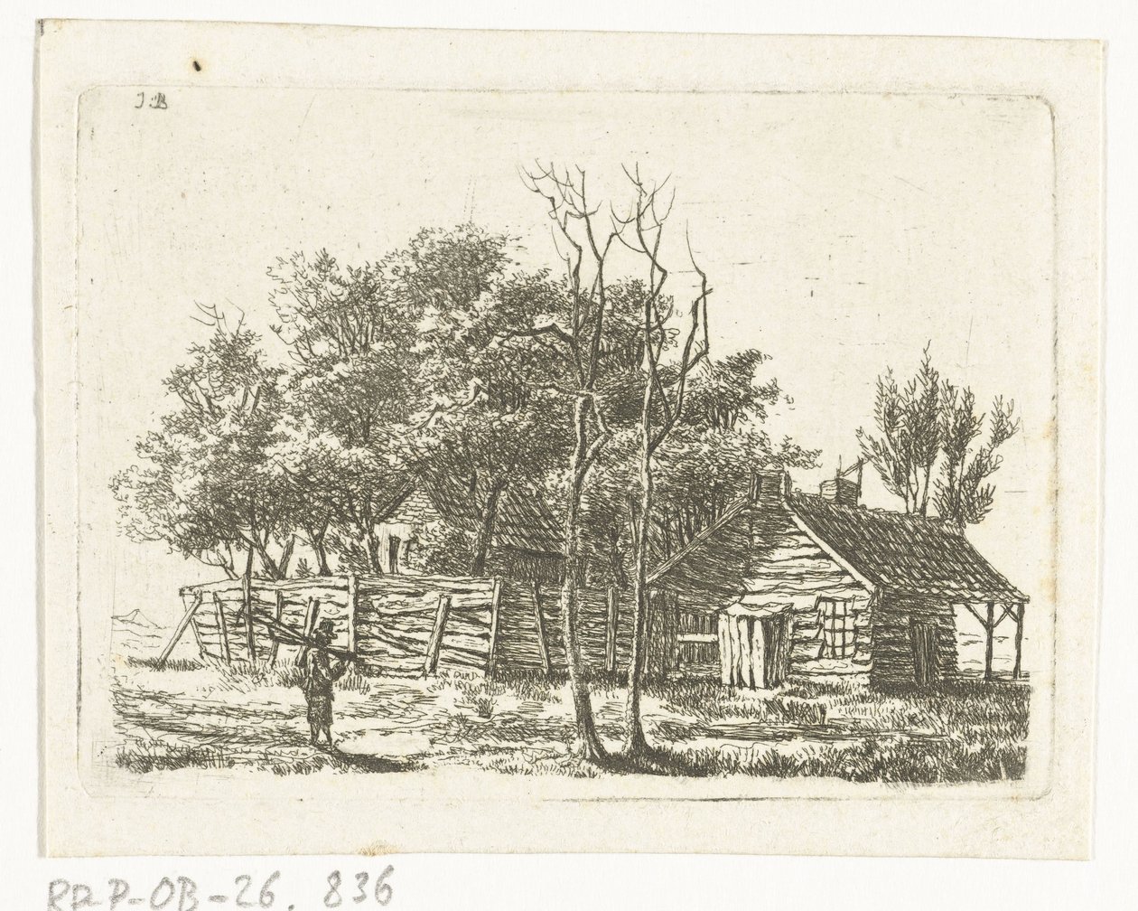 Ice Cellar at the Utrecht Gate by Johannes Ludovicus van den Bos