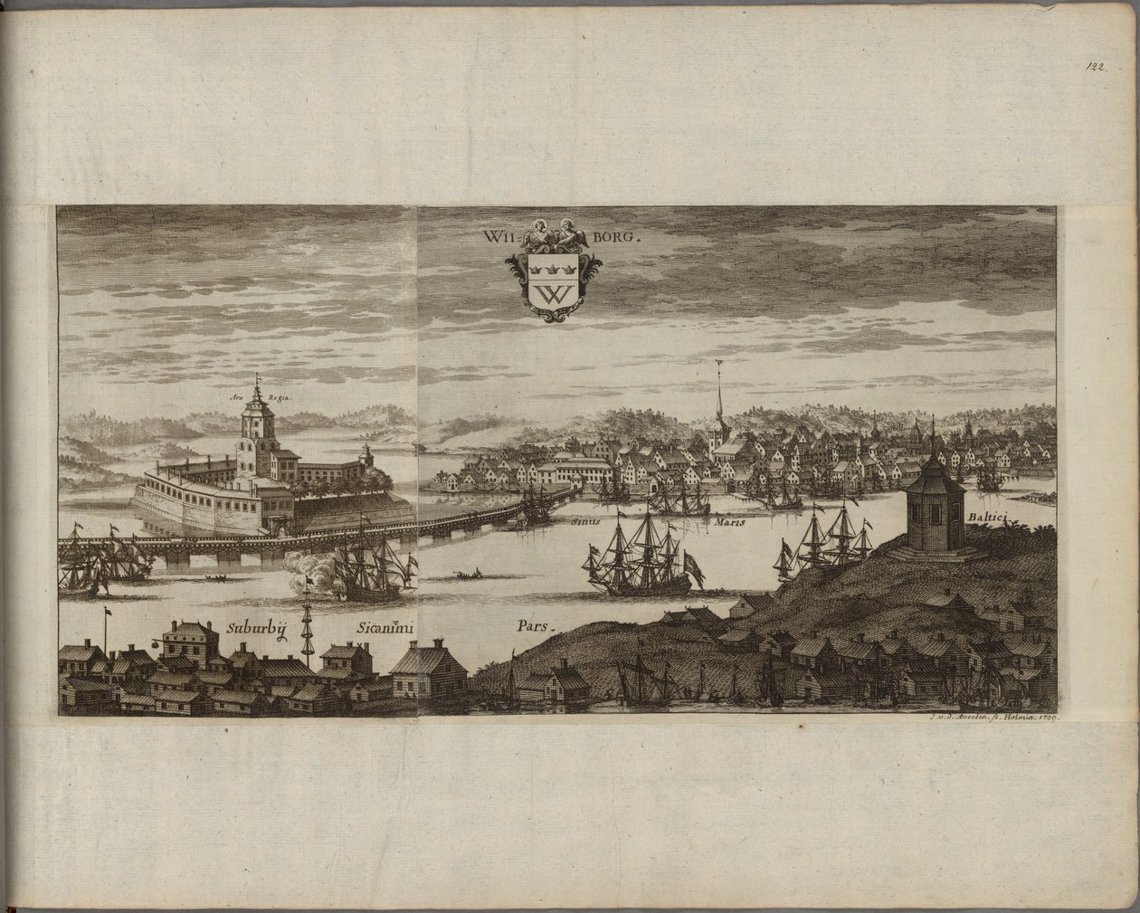 View of Vyborg by Johannes Van den Aveele