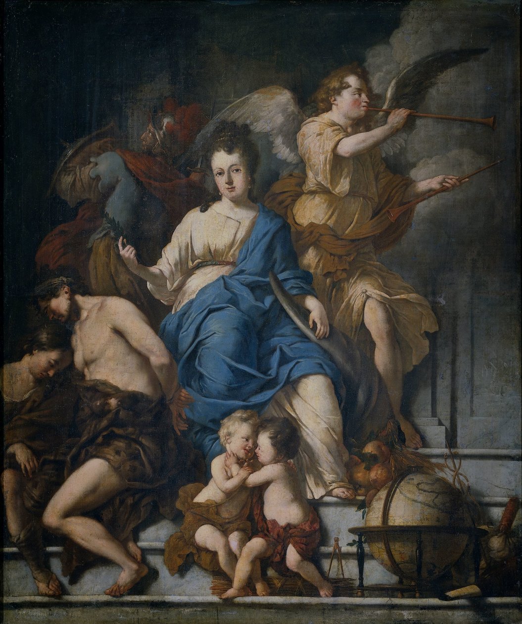 Allegory of the Treaty of Ryswick, 1697 by Johannes Voorhout (I)