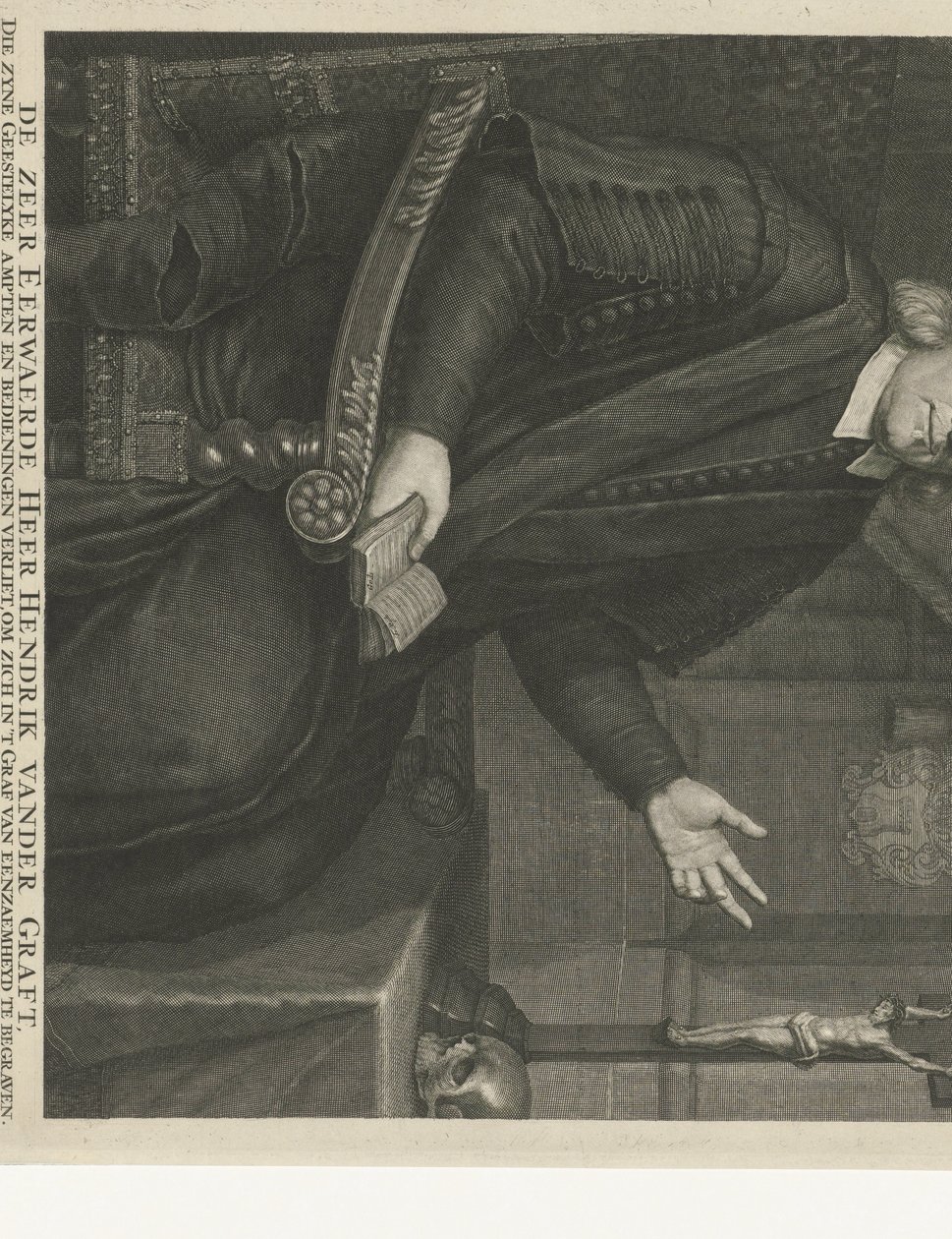 Portrait of Hendrik van der Graft by Johannes Willemsz. Munnickhuysen