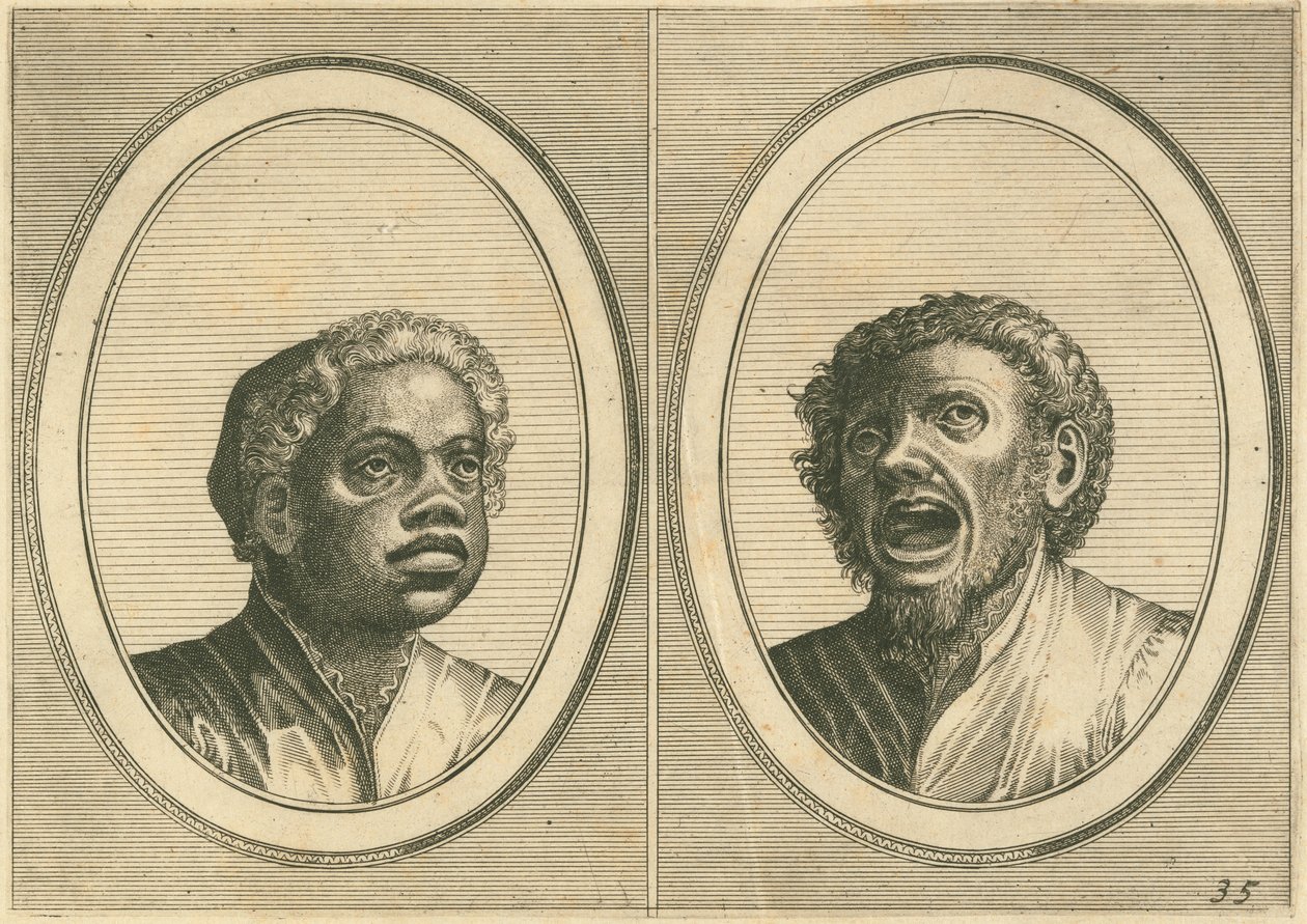 "t Moye Molletje" and "Melis Bocke-baert" by Johannes and Lucas van Doetechum after Pieter Bruegel the Elder