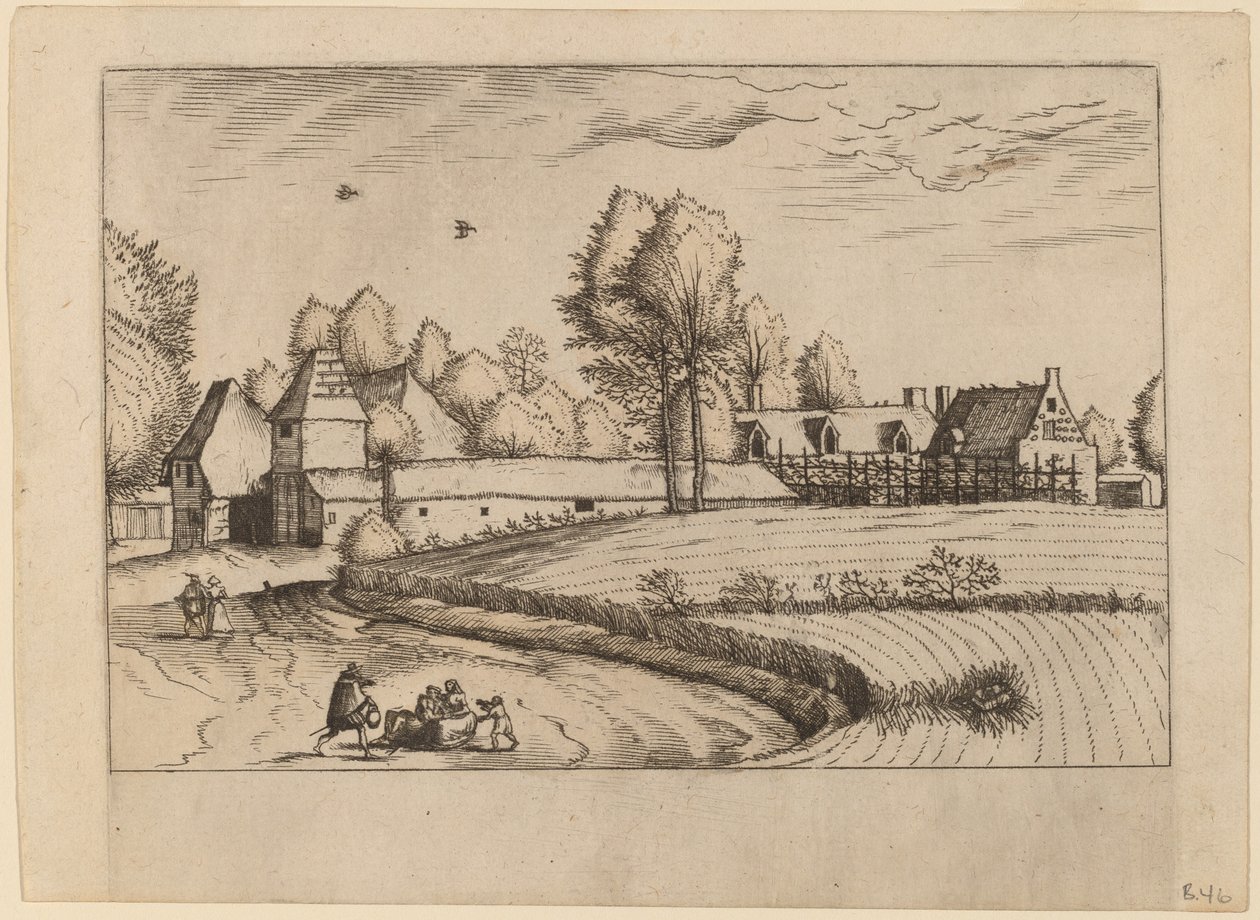 Country Houses by Johannes van Doetechum, the Elder and Lucas