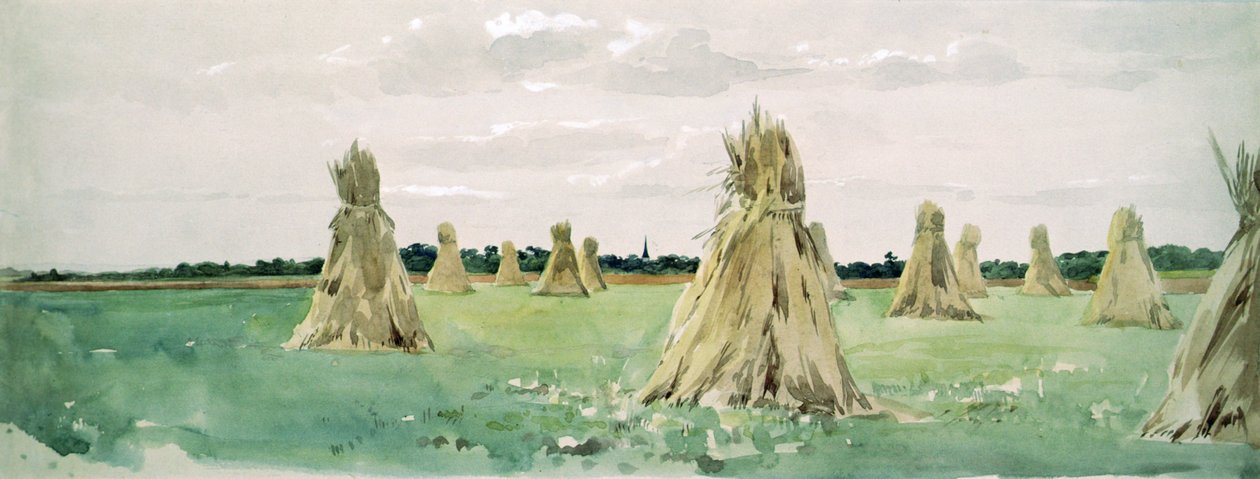 Battlefield of Agincourt, 25th October 1415 by John Absolon