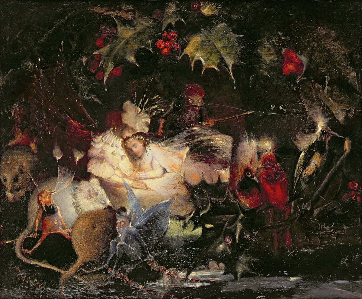 The Fairy Bower by John Anster Fitzgerald