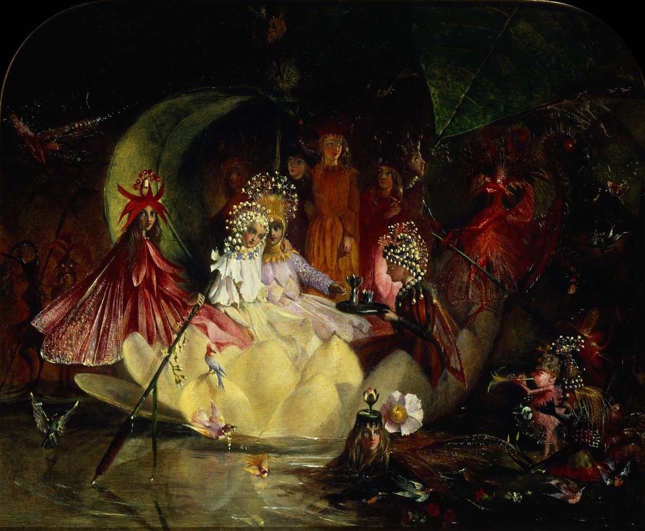The Marriage of Oberon and Titania by John Anster Fitzgerald