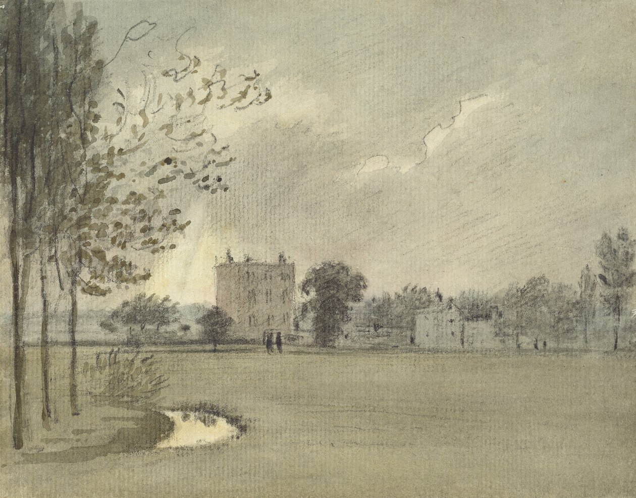 Christ Church Meadows, 6 May 1788 by John Baptist Malchair